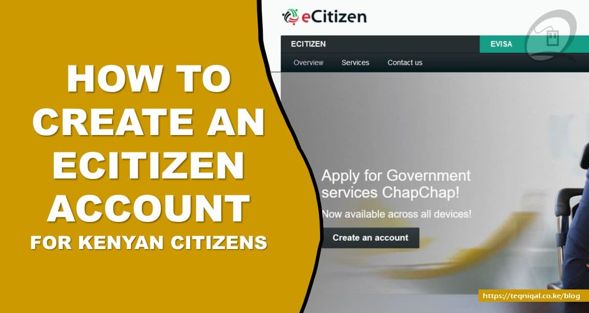 How to create an eCitizen account